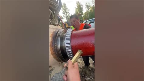 Неправильная установка оболочек сочленения
