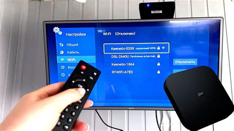 Шаги настройки Wi-Fi на ТВ BQ