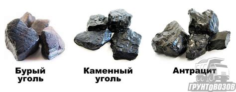 Виды пятен от угля