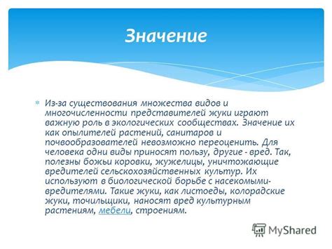 Значение многочисленности: