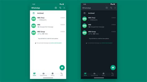 Интуитивно понятный интерфейс WhatsApp