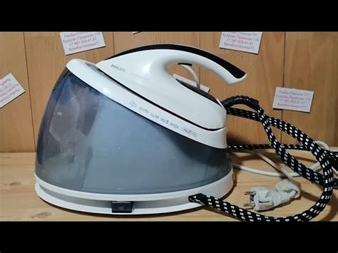 Как исправить мигающую красную лампочку на парогенераторе Philips