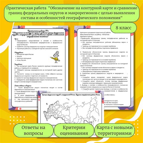 Обозначение территорий и границ