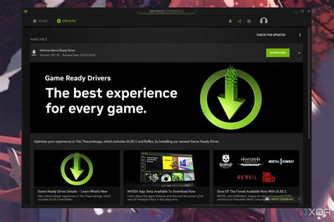 Общая информация о Geforce Experience