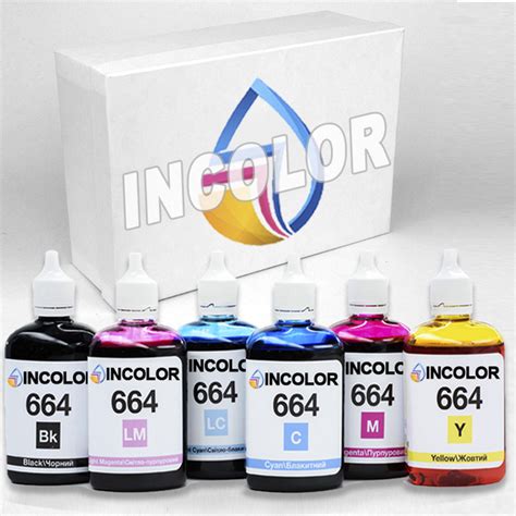 Отличия чернил Epson 664 от 103