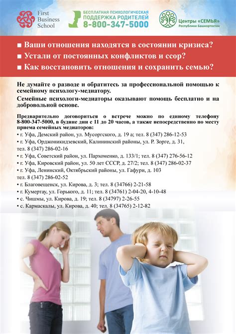 Подготовка и поддержка родителей в этот день