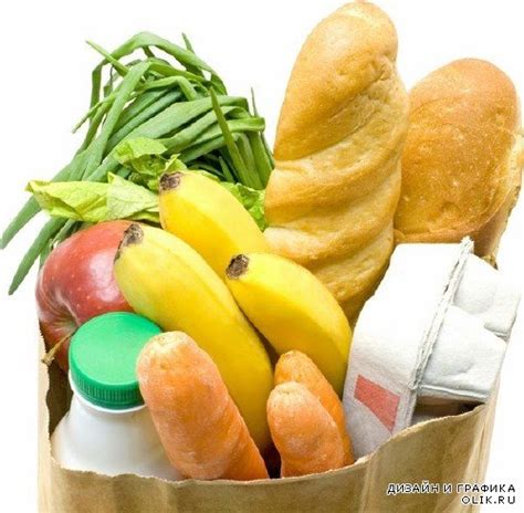Полные пакеты с продуктами: толкование сновидений