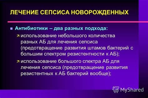 Предотвращение развития грибков и бактерий