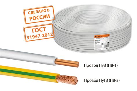 Состав провода ПУГВ