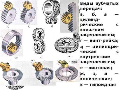Типы передач
